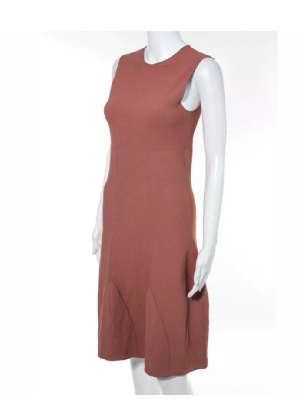 Fendi Teracotta Sleeveless Dress Sz M